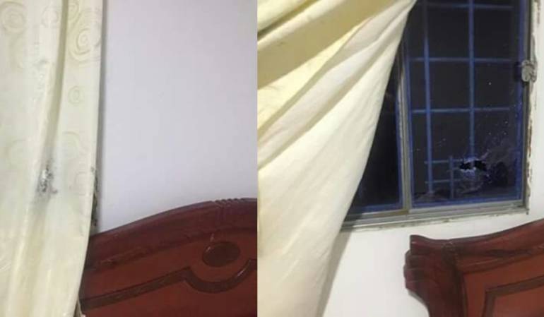 Afectaciones en estación de Policía en San Calixto