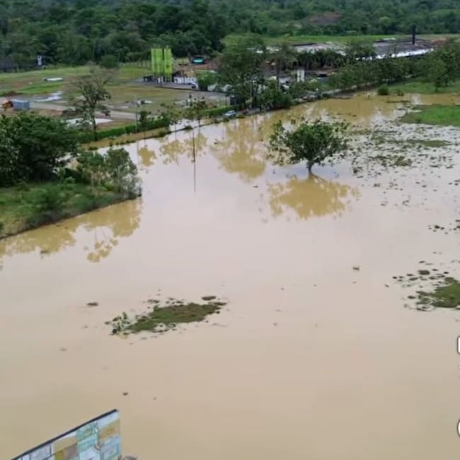 Inundaciones en Apartadó, Antioquia. Foto: Cortesía, Alcaldía de Apartadó