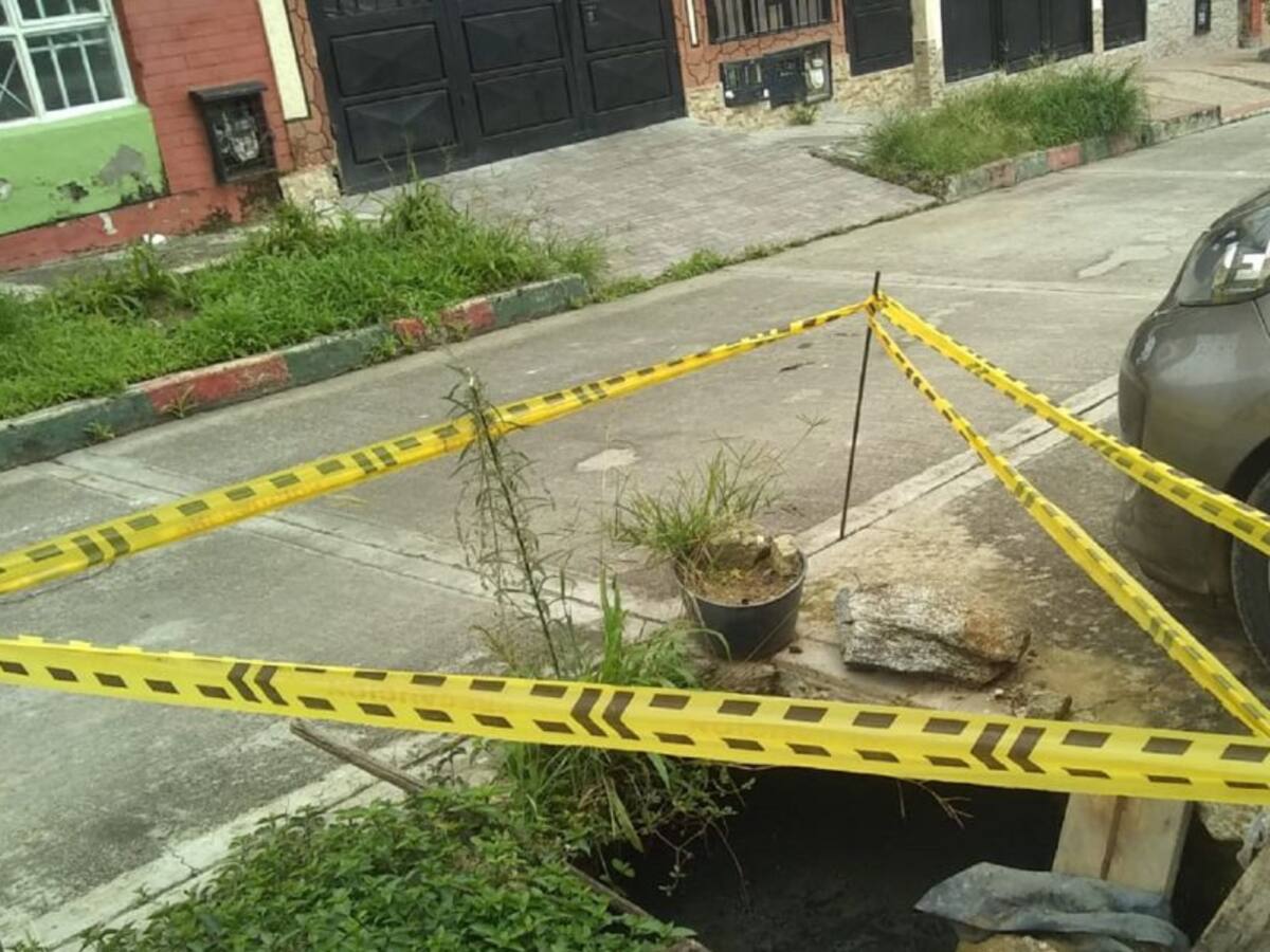 Graves problemas de alcantarillado en el barrio Vasconia de Ibagué