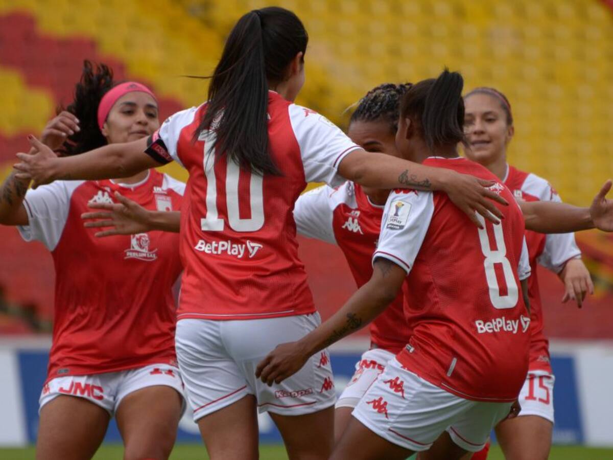 Santa Fe debutó con triunfo tras vencer a Fortaleza en la Liga Femenina