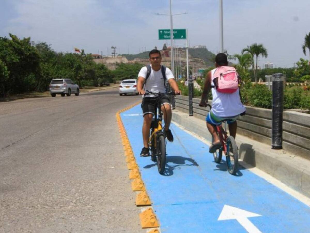 Uso de bicicletas aumenta en un 39% durante viernes sin moto en Cartagena