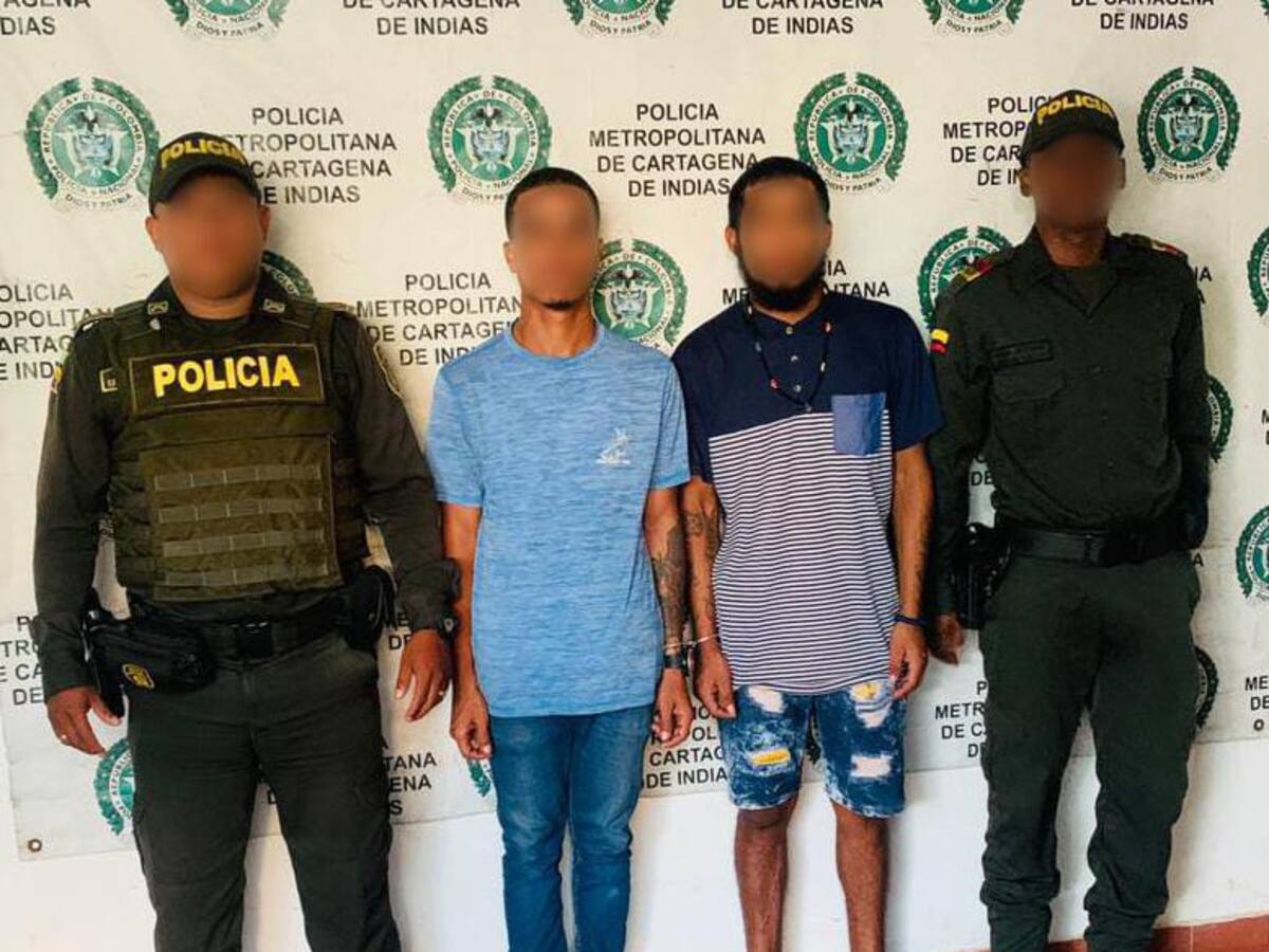 11 capturados en Megatomas de la Policía en municipios del norte de Bolívar