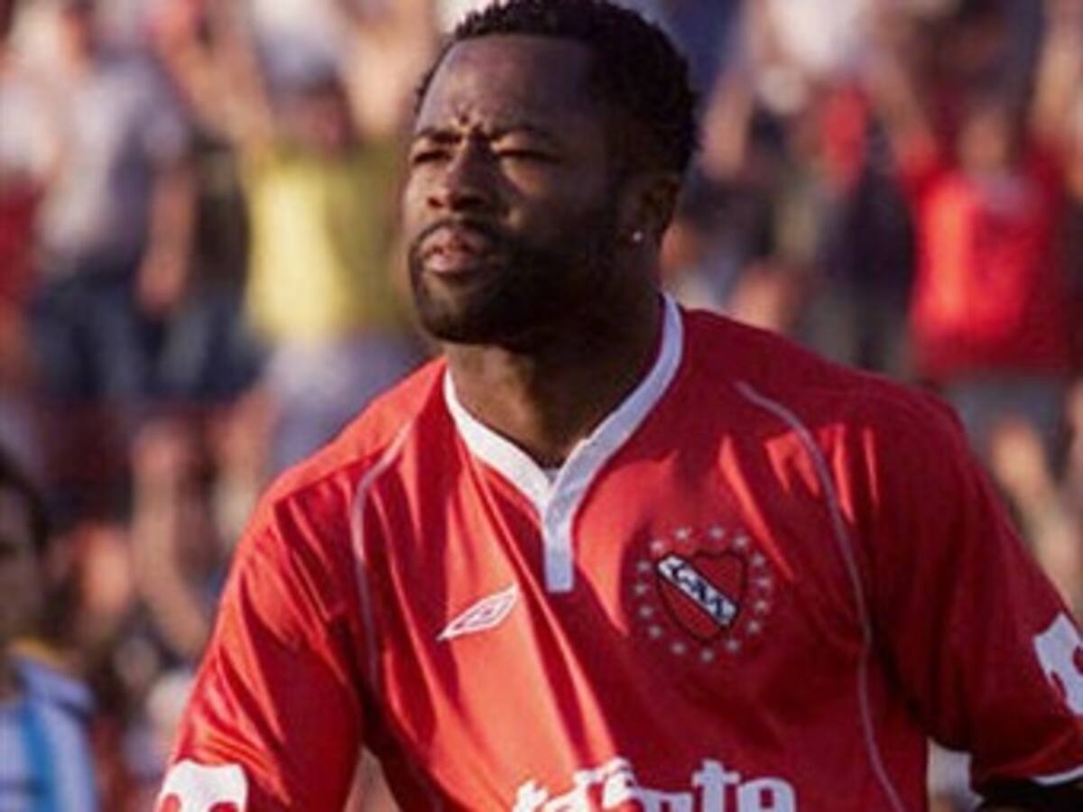 Jairo Castillo debutó con Independiente en derrota 3-1 ante Godoy Cruz en la Libertadores