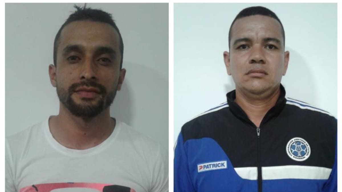 Capturan dos presuntos integrantes de la organización criminal Cordillera