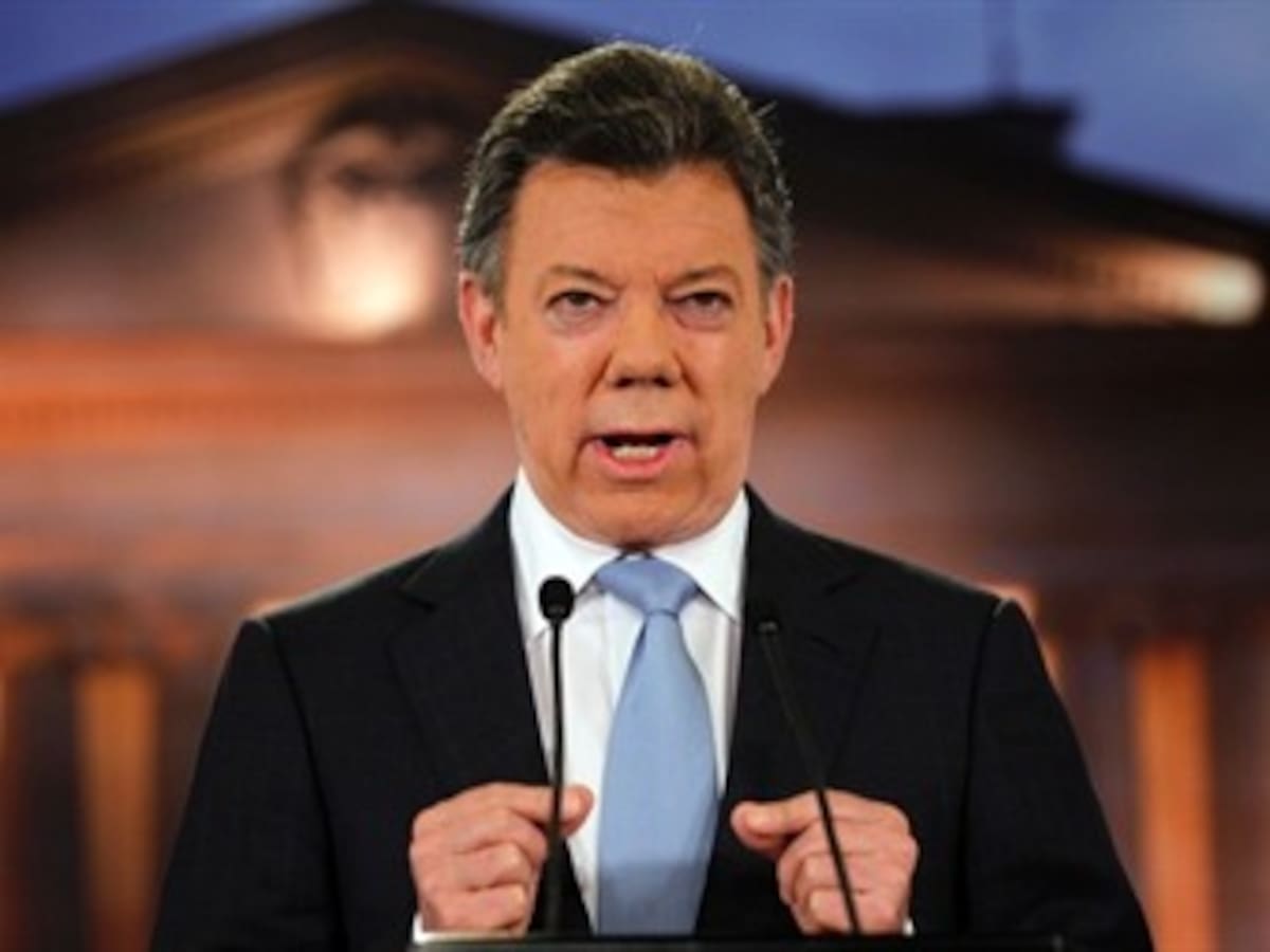 "El proceso de paz no le costará nada al país": Santos