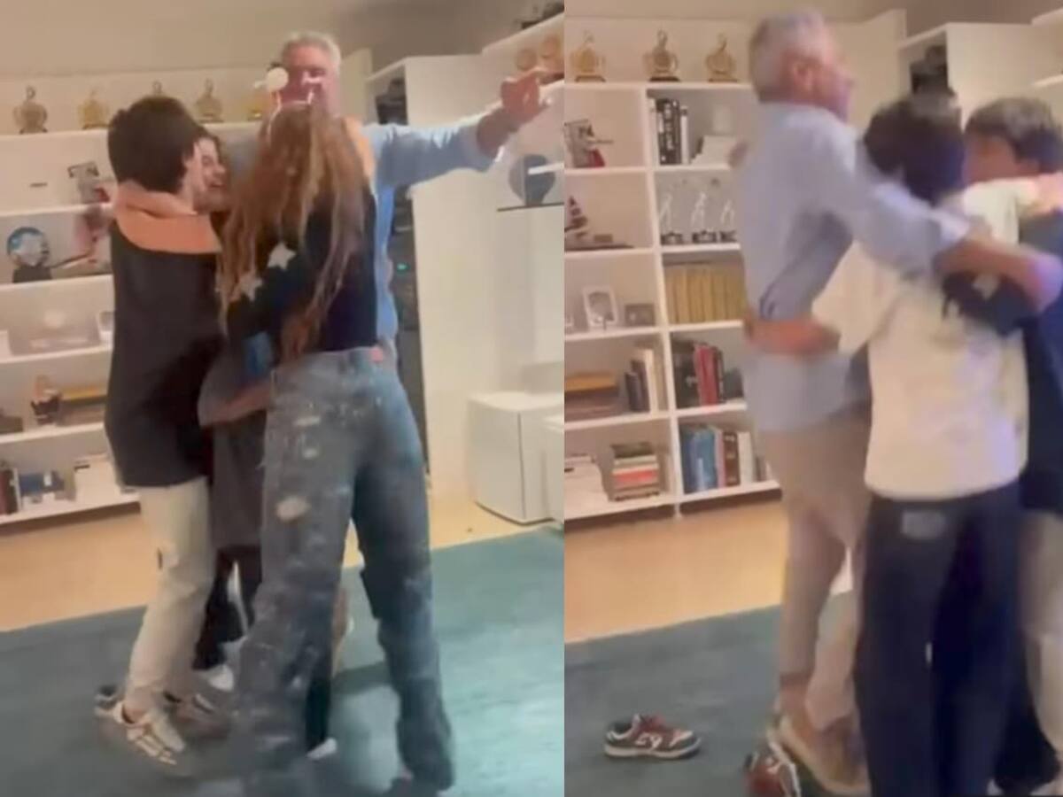 ¡Junior tu papá!: así celebró Shakira con sus hijos el título del equipo rojiblanco