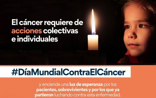 Luz de esperanza por las víctimas y pacientes de cáncer
