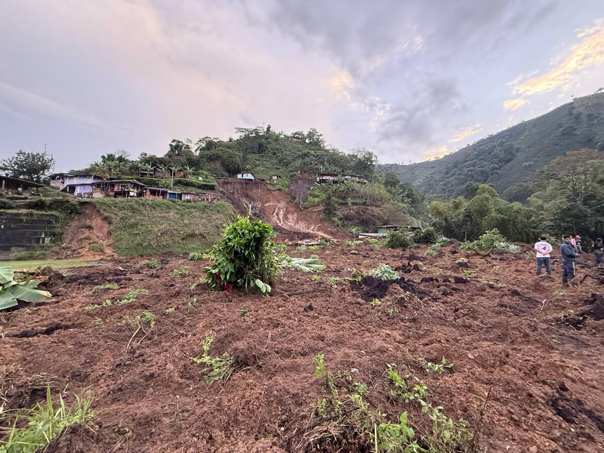 Emergencia en Villamaría, Caldas, por deslizamiento de tierra deja una persona fallecida