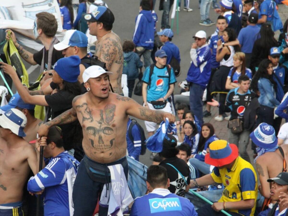 Filtran audio de barras bravas de Millonarios que intimidaron hinchas en El Campín