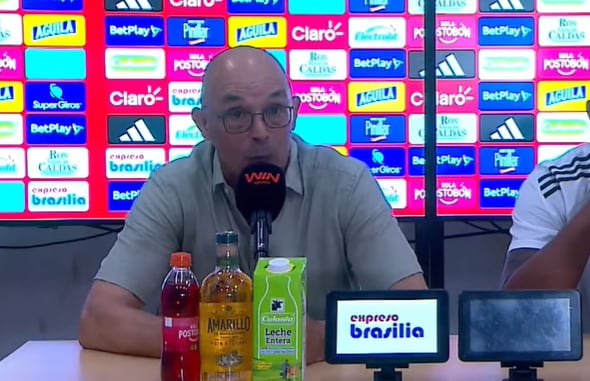 Alfredo Arias, DT del Junior / Dimayor.