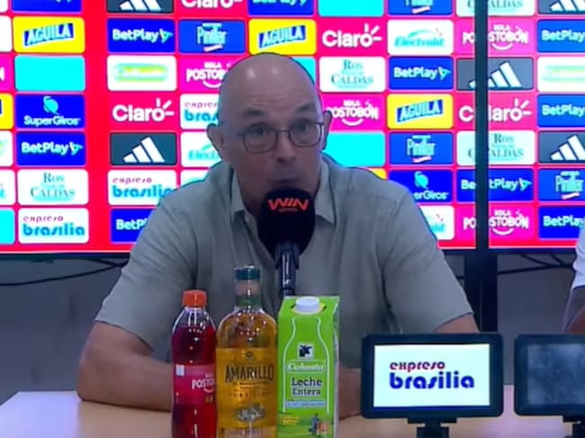 Alfredo Arias, DT del Junior / Dimayor.