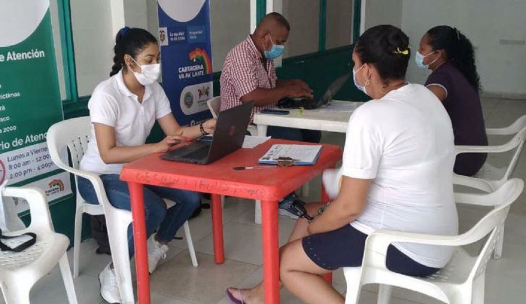 El programa cuenta con siete puntos de atención fijos en diferentes barrios de la ciudad