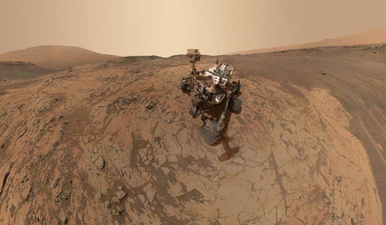 Curiosity Rover en Marte 