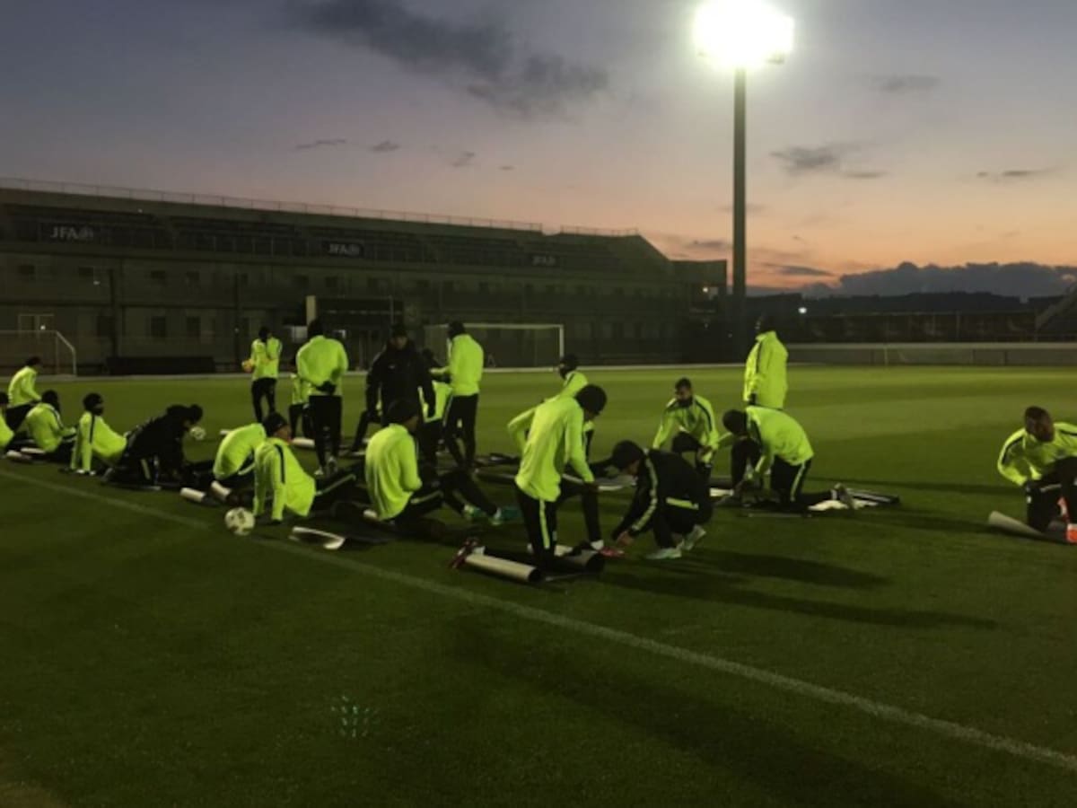 Atlético Nacional realizó su primera práctica en territorio japonés