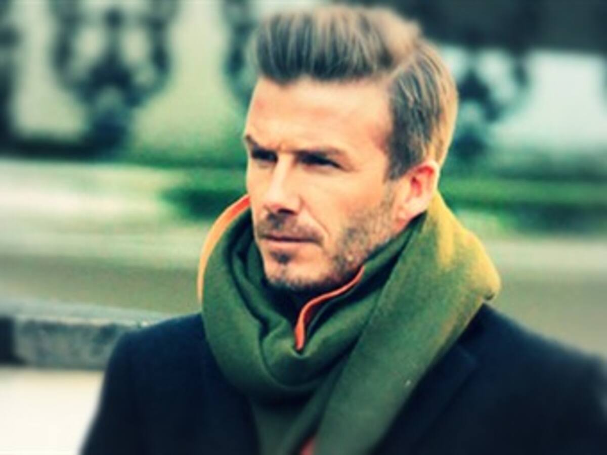 David Beckham ya está con el PSG en Valencia