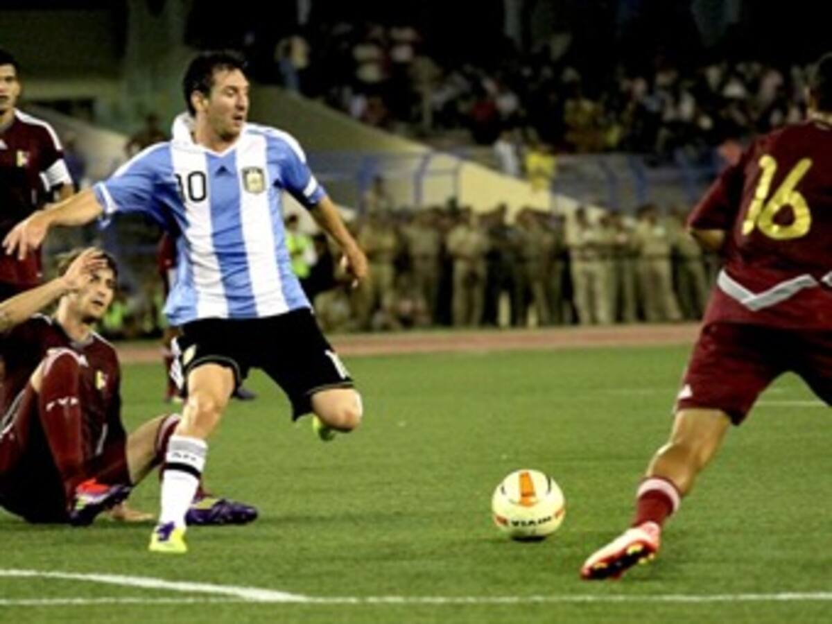 Argentina venció 1-0 a Venezuela en amistoso celebrado en Calcuta