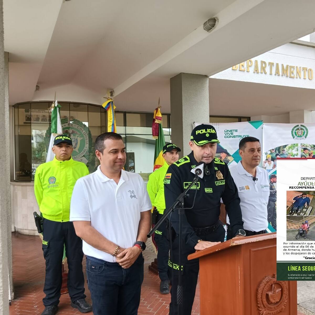 Recompensas, claves en información para hacerle frente al homicidio y al hurto en Armenia