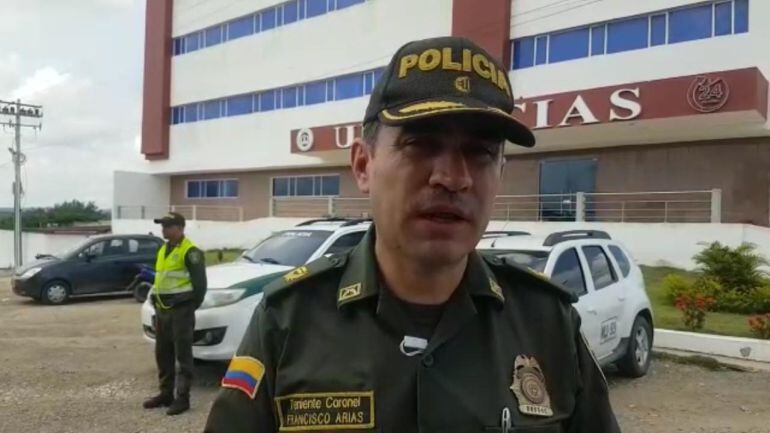 Coronel Francisco Arias, Policía Atlántico.