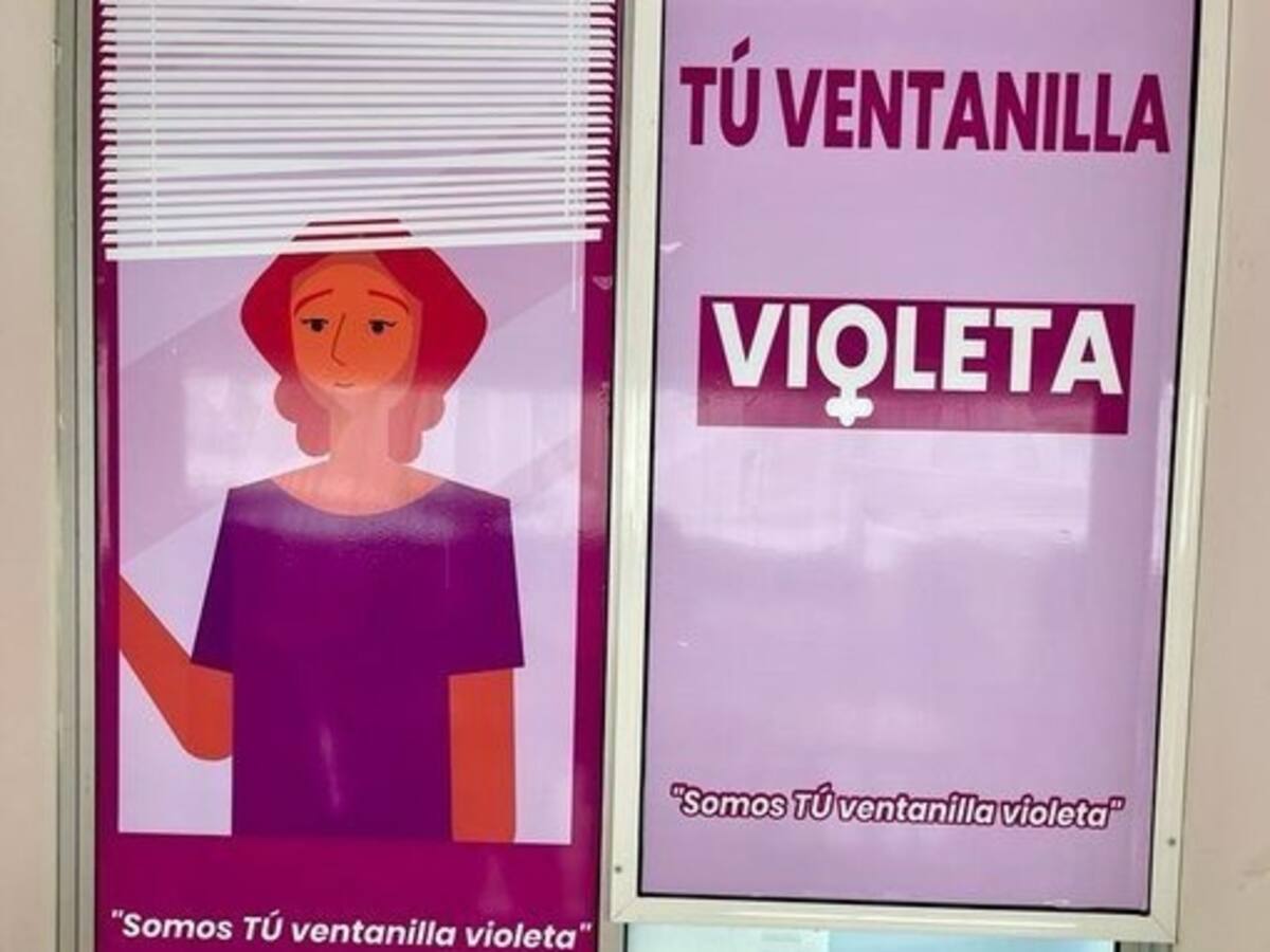 Ya funcionan 12 ventanillas violetas para atender casos de violencia de género