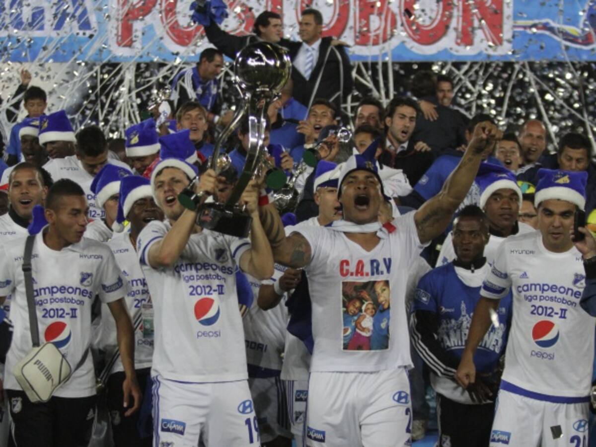 En imágenes: Los 14 títulos de Millonarios