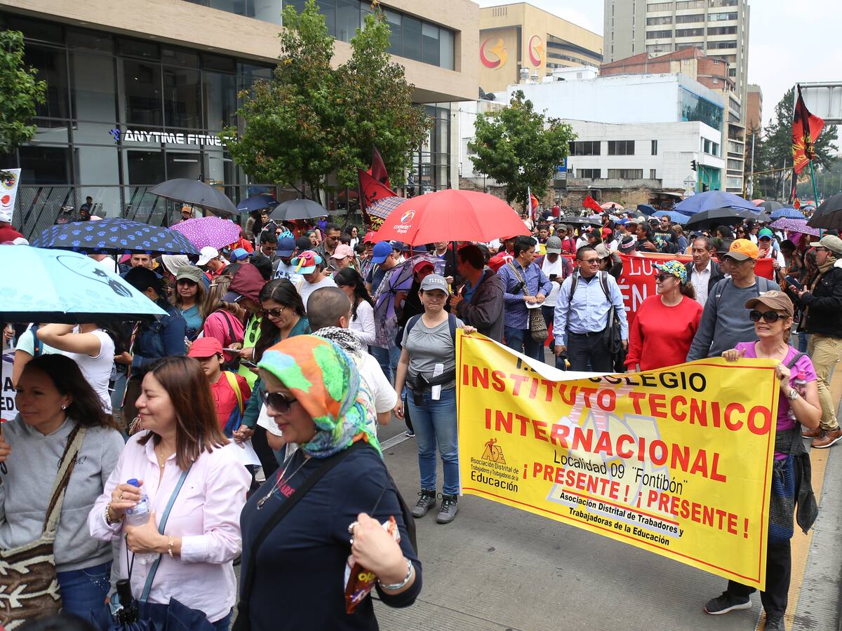 Movilización de Fecode en Bogotá: ¿Cuáles son los horarios y puntos de encuentro?