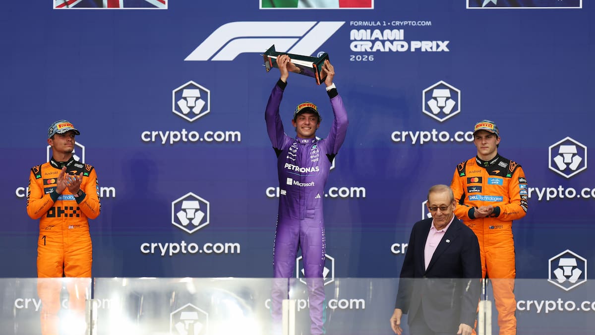 Antonelli se impone en Miami y consolida su dominio en la Fórmula 1