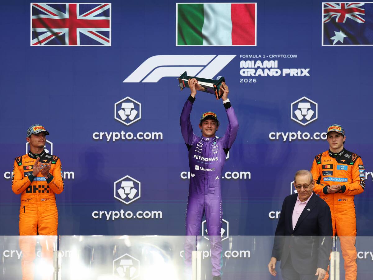 Antonelli se impone en Miami y consolida su dominio en la Fórmula 1