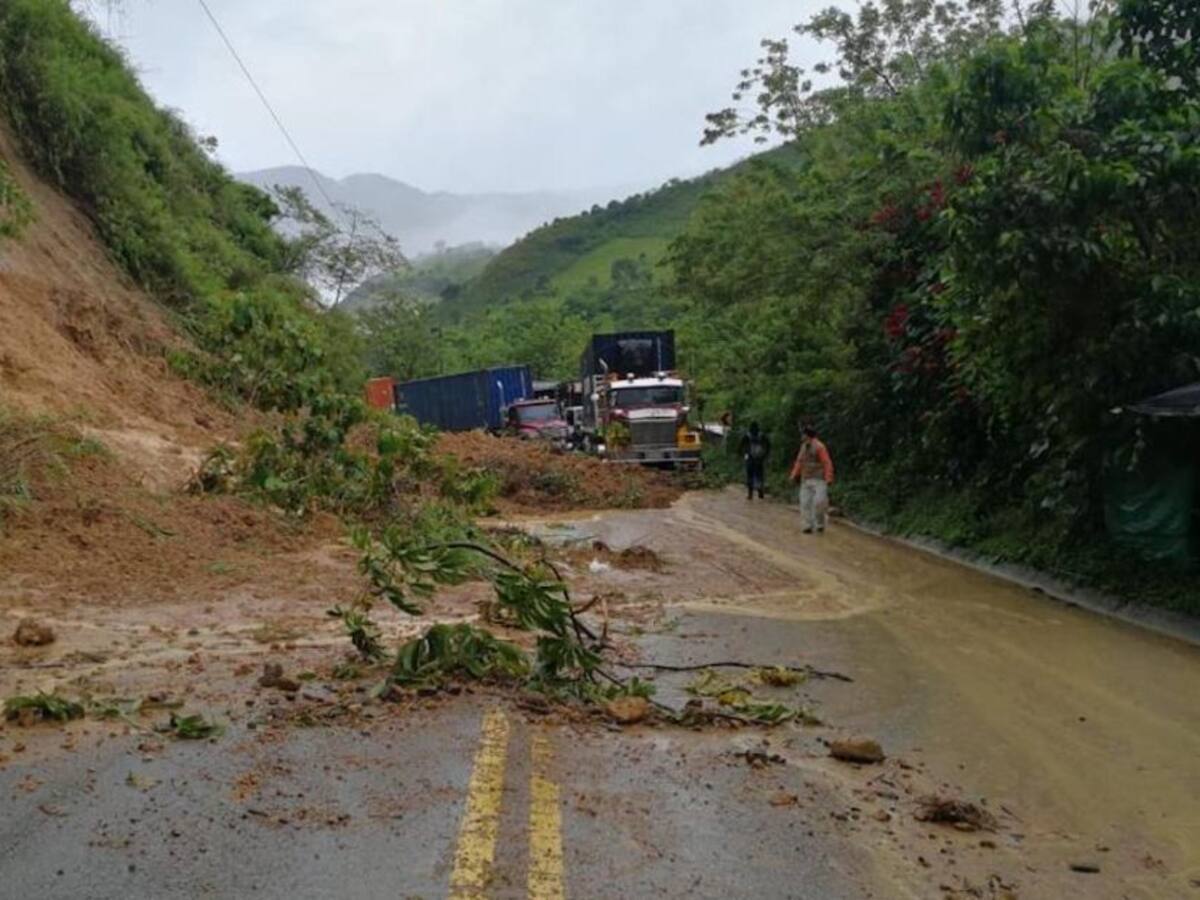 Bloqueada la vía al mar en Nariño y el acceso a comunidades indígenas