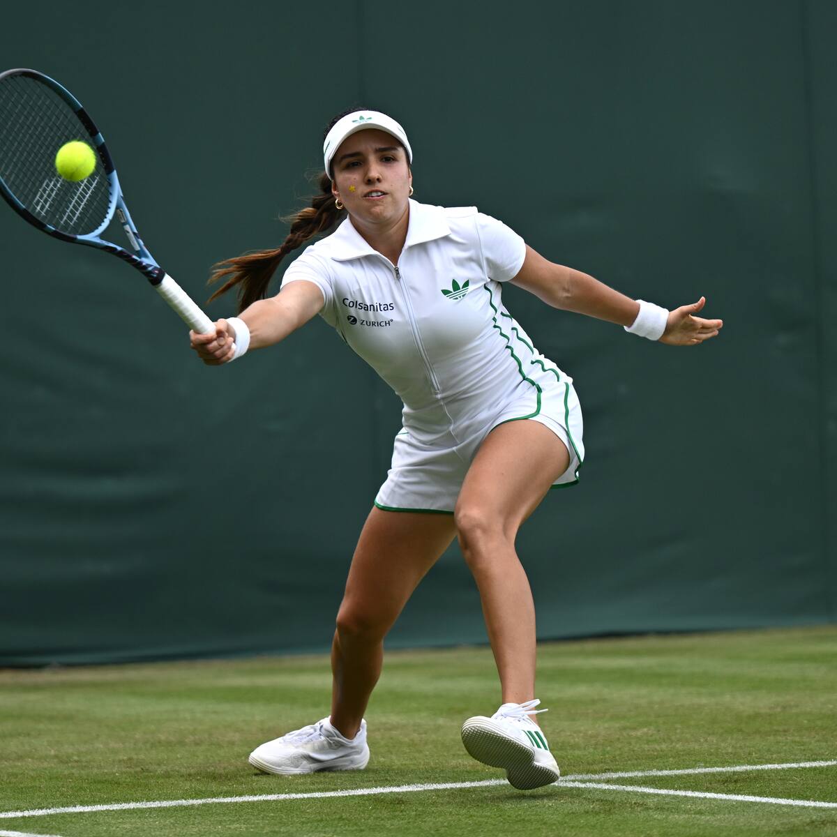 Camila Osorio también se despidió en la primera fase del cuadro principal de Wimbledon