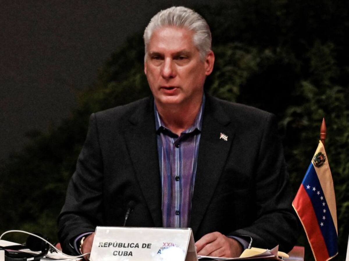 Presidente de Cuba criticó política migratoria de EE.UU