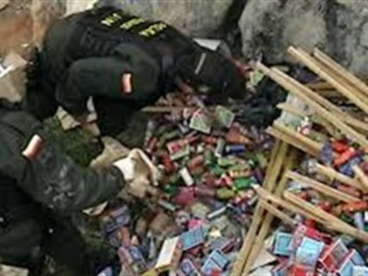 Gobierno pide a autoridades mayor control sobre la venta de pólvora