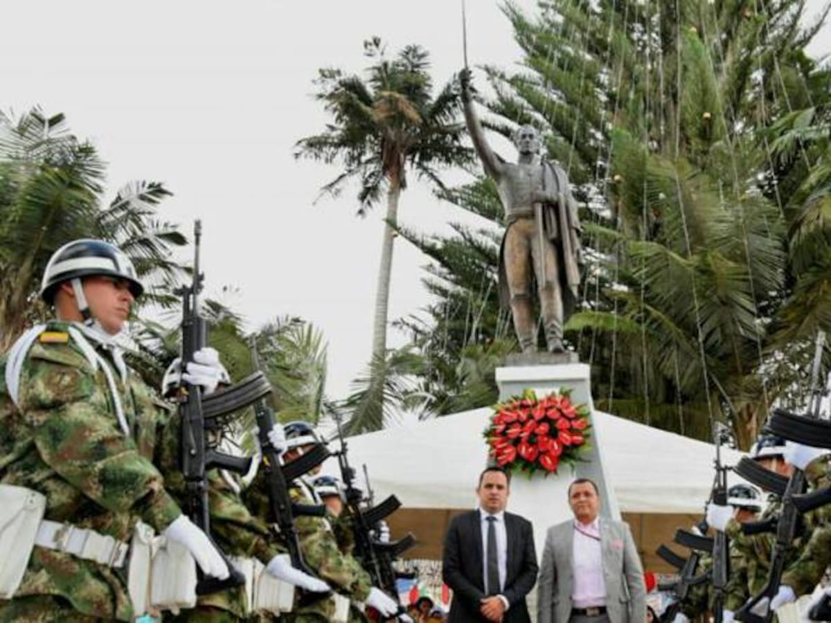 En Salento, Quindío se cumplen 188 años del paso del libertador Simón Bolívar por el paso nacional
