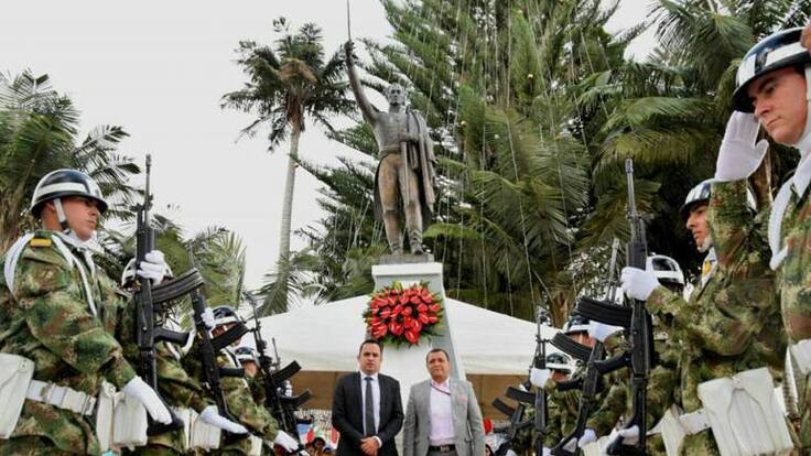 En Salento, Quindío se cumplen 188 años del paso del libertador Simón Bolívar por el paso nacional