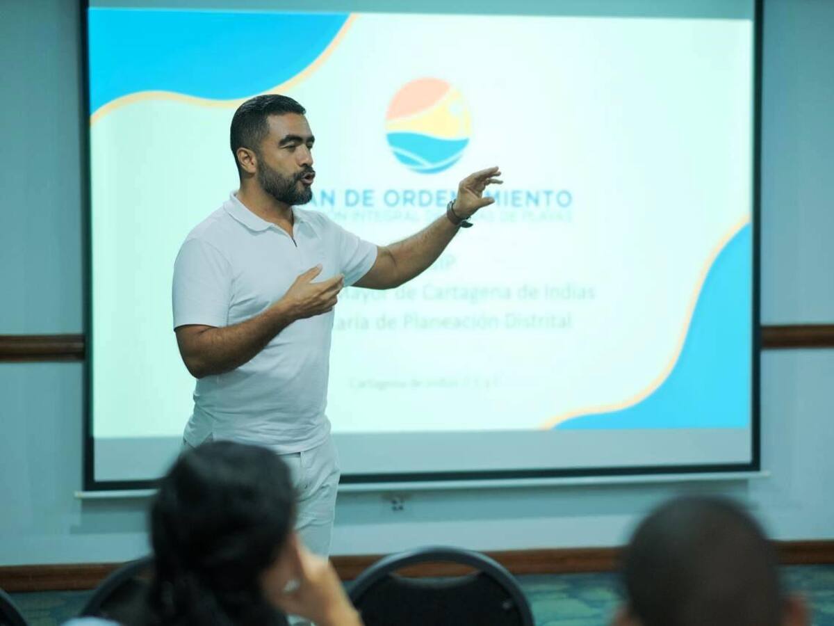 Continúan mesas del Plan de Ordenamiento y Gestión integral de Playas de Cartagena