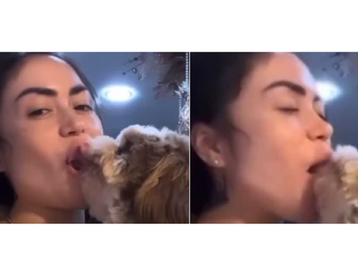 Fuertes críticas a Epa Colombia por besar con lengua a su perro