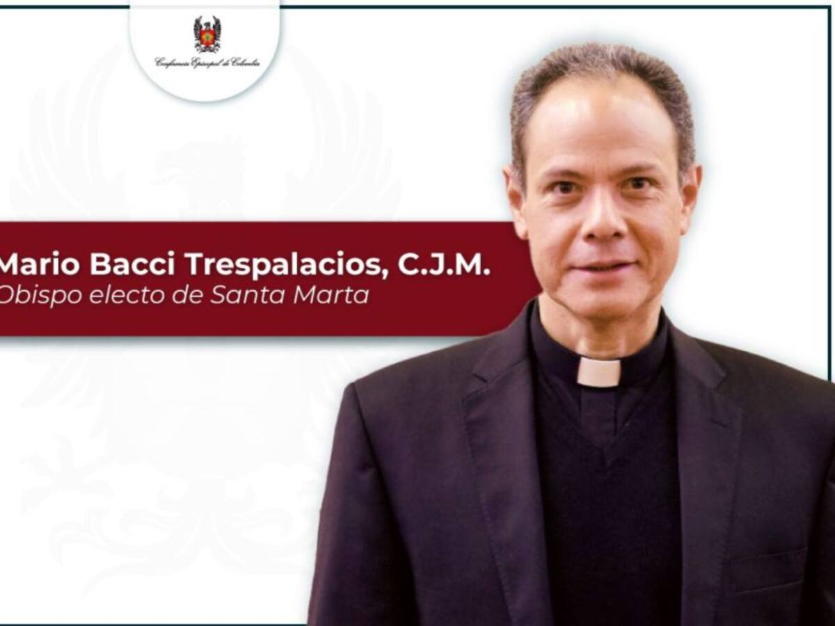 José Bacci Trespalacios es el nuevo obispo de la Diócesis de Santa Marta