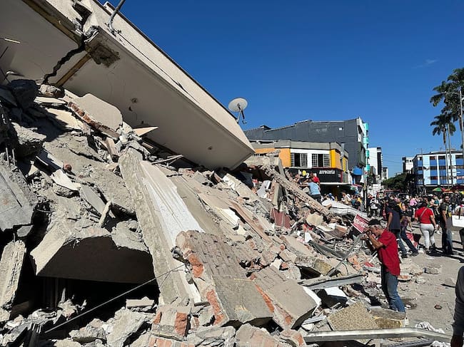 Terremoto Colombia. (Photo by Alexis Munera/Anadolu via Getty Images)