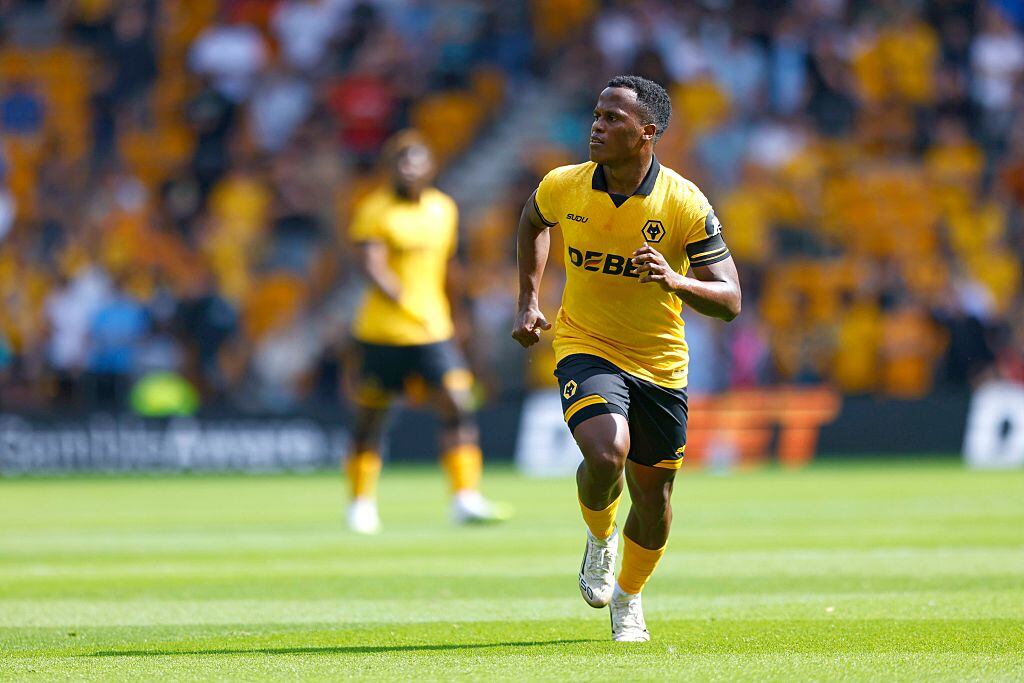 Jhon Arias jugador de Wolverhampton /  Malcolm Couzens / Getty Images