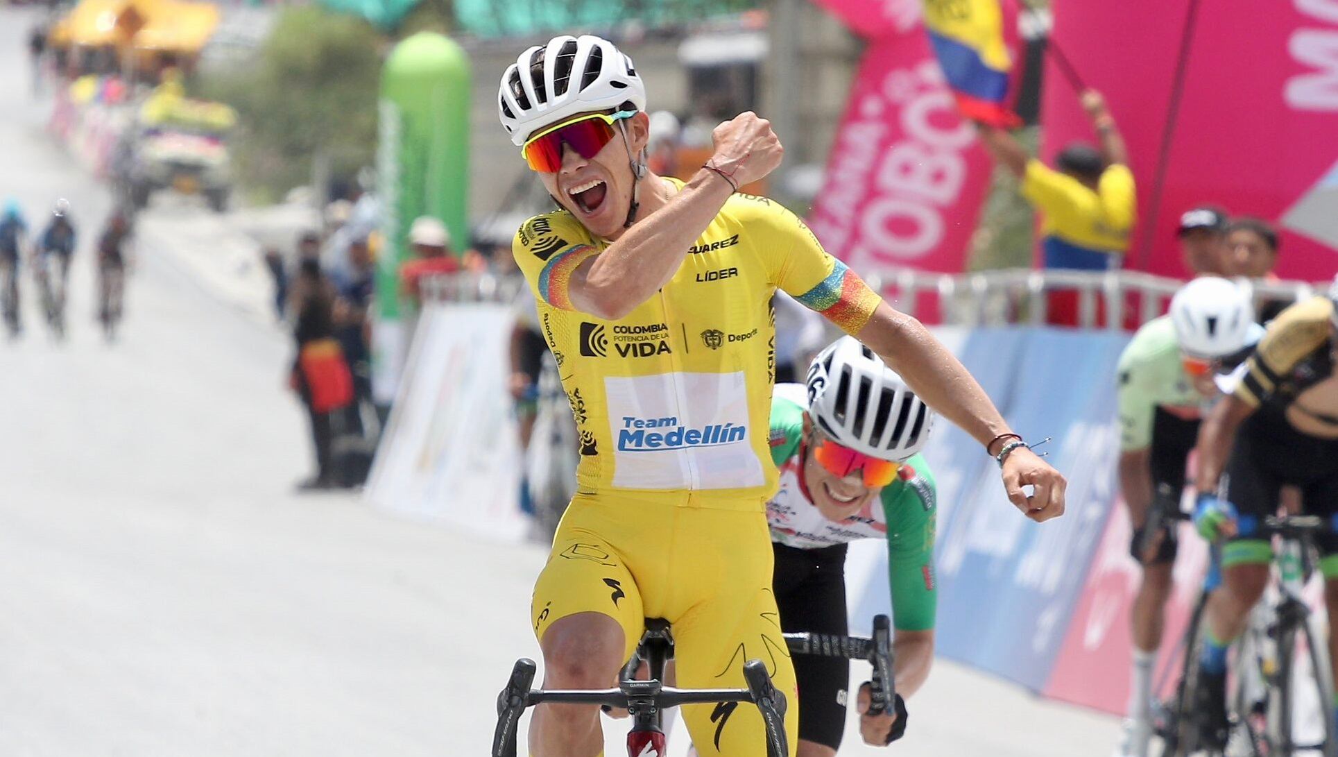 Miguel Ángel López conquistó la Vuelta a Colombia 2023 / @team_medellin