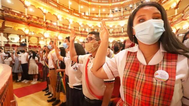 La personera distrital, Carmen de Caro, invitó a los personeros y personeras a trabajar en equipo, ejerciendo sus derechos y deberes