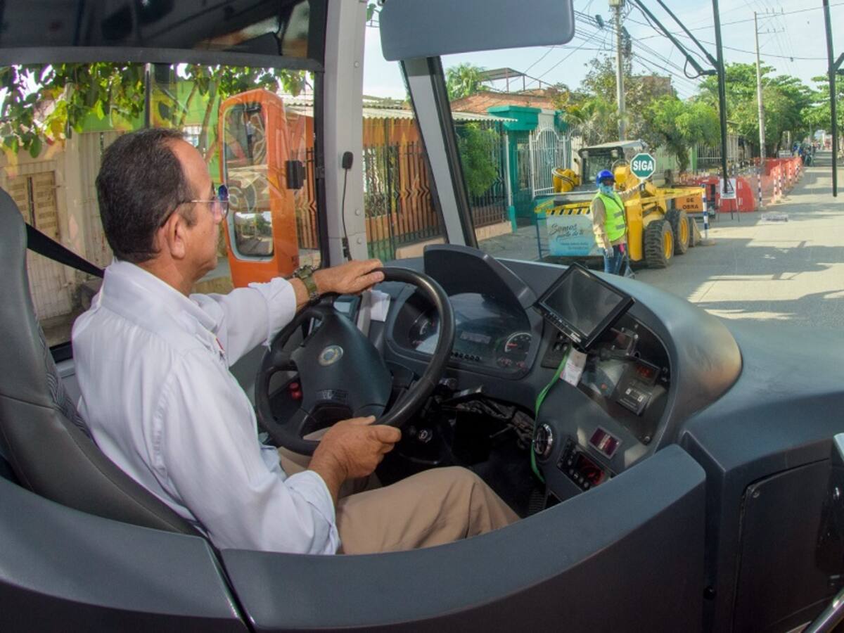 Transcaribe activó desvío de la ruta A117 en Villa Estrella