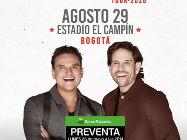 Silvestre Dangond y Juancho De La Espriella confirman segunda fecha en el Campín de Bogotá