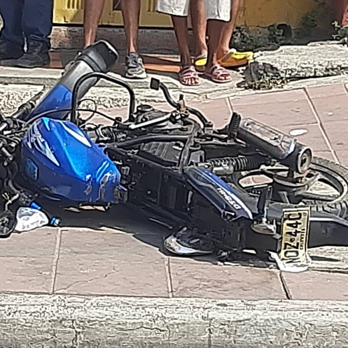Muere motociclista tras ser arrollado por una volqueta a la altura de Bazurto