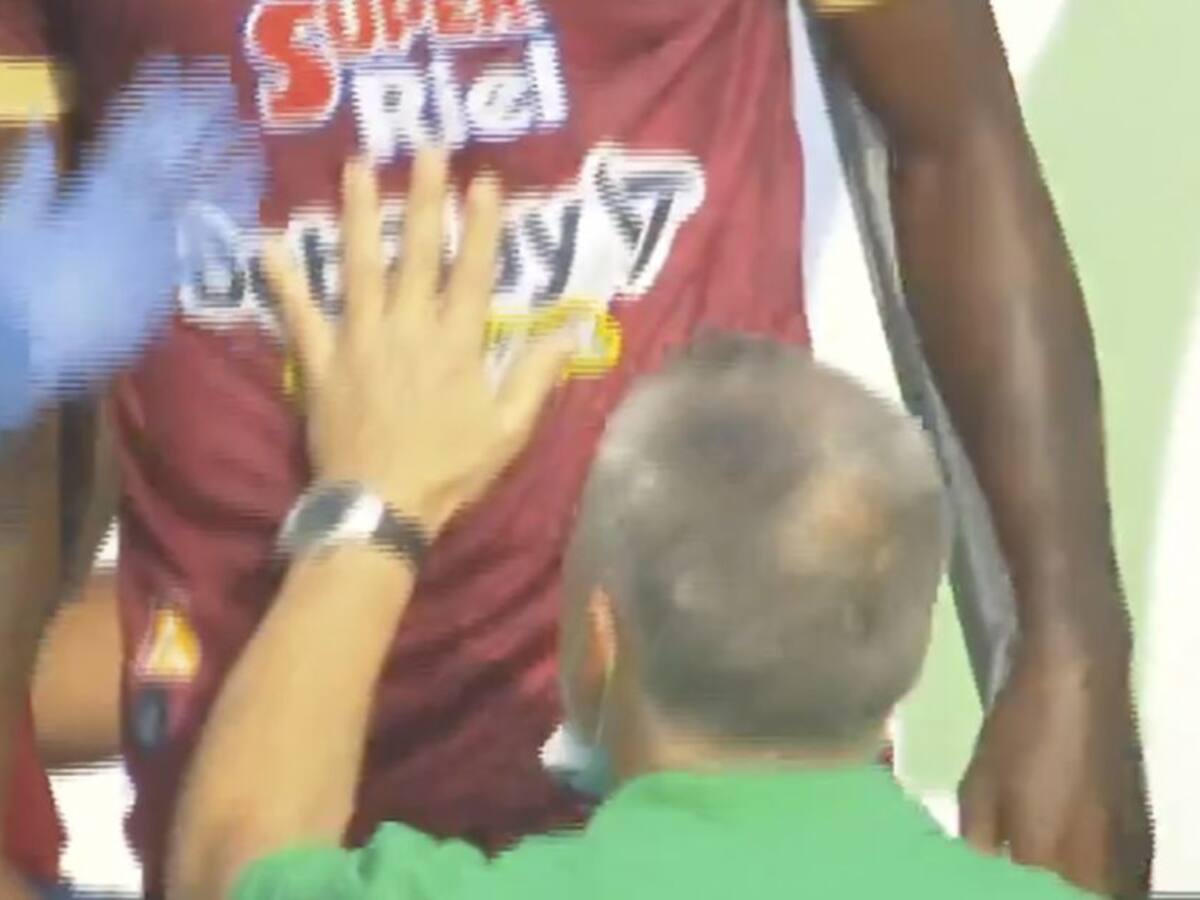 Accidentado partido en Ibagué, médico del Cali debió atender a Caicedo