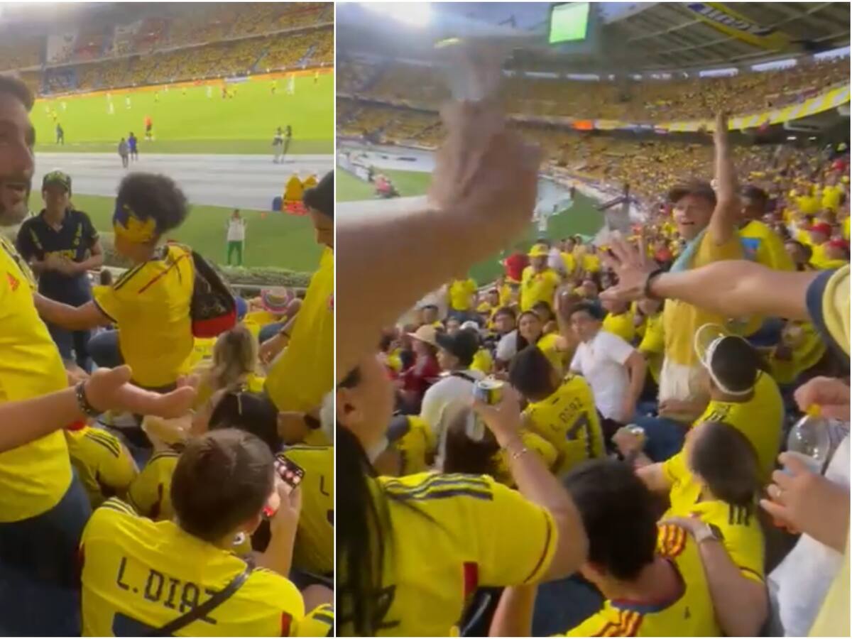 Sacan a Agmeth Escaf del partido de Colombia tras reclamar sillas a familia de Luis Díaz