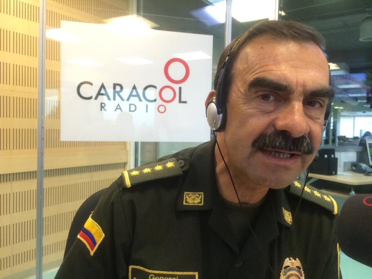 El director de la Policía Nacional en los estudios de 6AM Hoy por Hoy, con una radiografía de lo que pasa en el país en materia de protección a los ciudadanos.