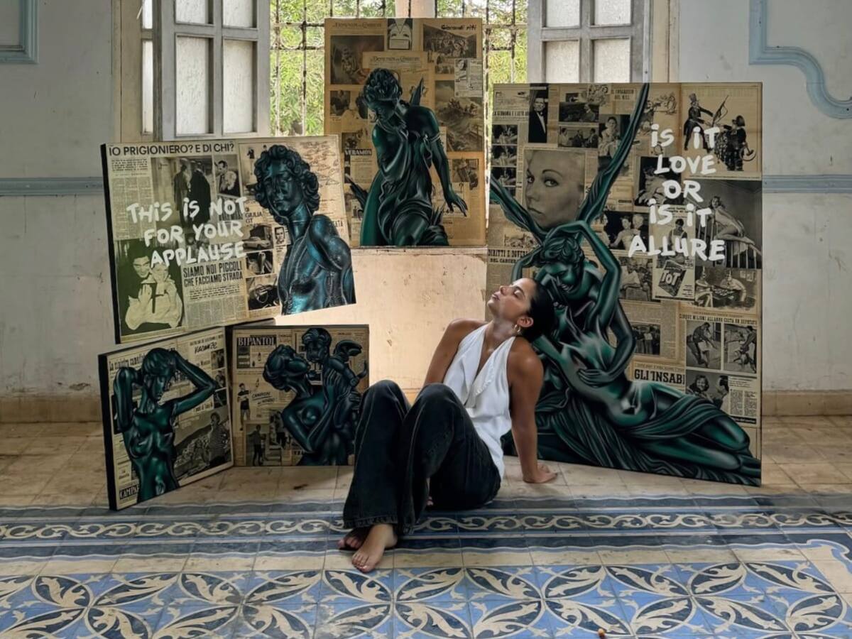 Isabella Carriazo presenta ‘La Mia Nostalgia’: exposición de arte que llega a la Aduana