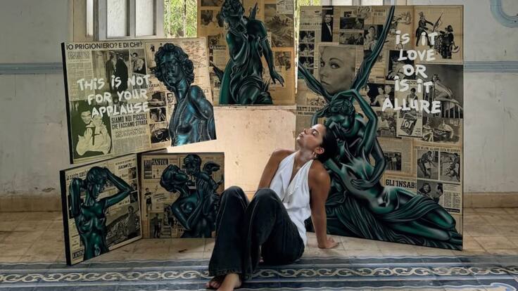 Isabella Carriazo presenta ‘La Mia Nostalgia’: exposición de arte que llega a la Aduana