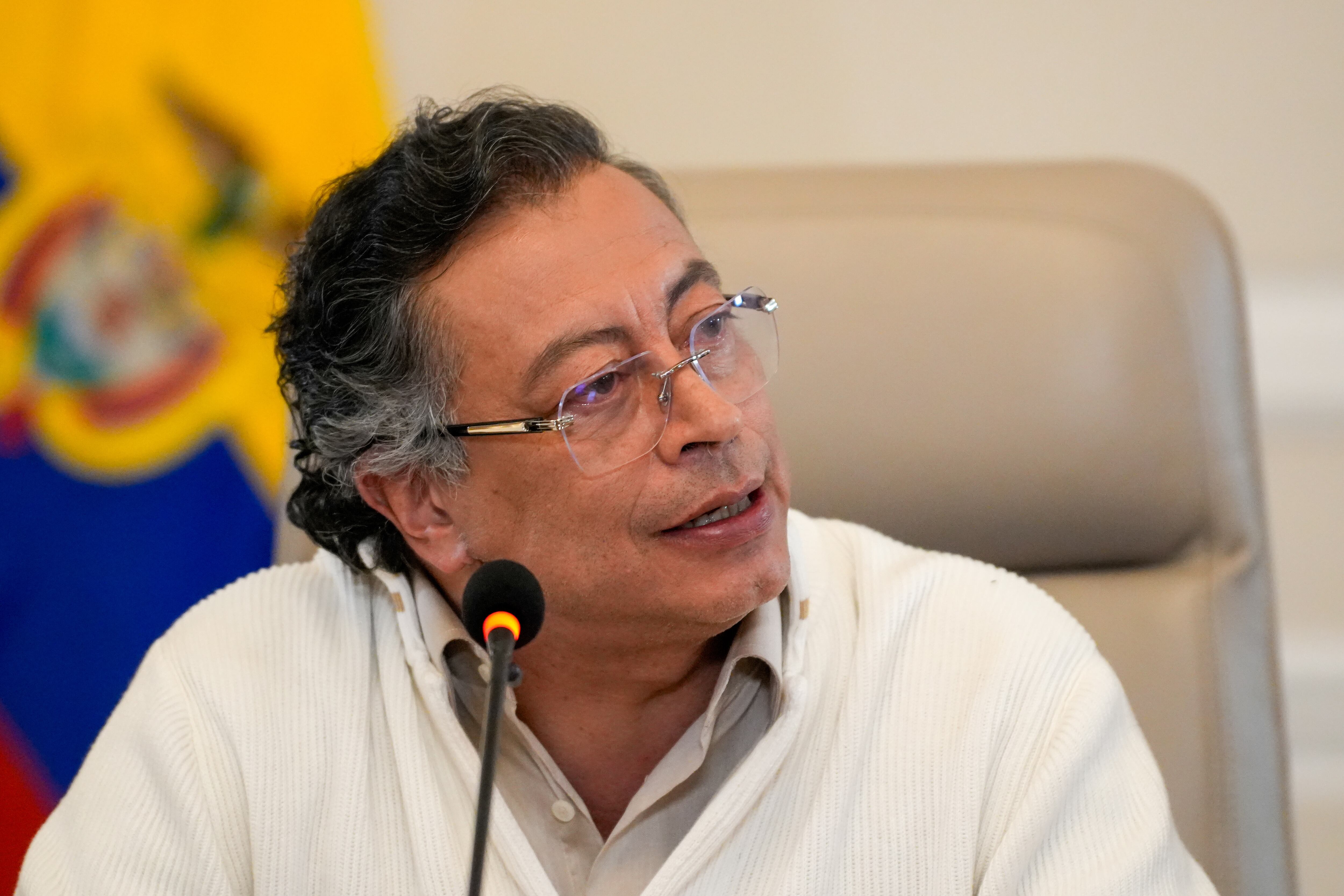 Presidenre Gustavo Petro. Fotografía cedida por la Presidencia de Colombia.