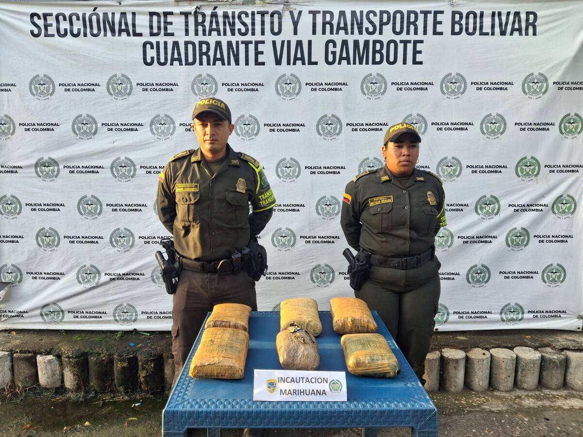 Delincuentes abandonaron más de 5.000 dosis de marihuana en carreteras de Bolívar